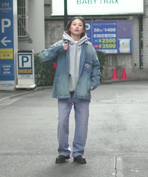 ELEMENT(エレメント)の「ELEMENT メンズ JEAN CARTER JACKET T ジャケット 【2026年春夏モデル】(ブルゾン・メンズ・ブルー/ブラック系その他/ライトブルー・LARGE/MEDIUM/X-LARGE)」の9枚目の写真
