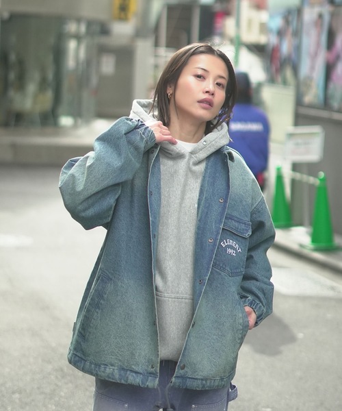 ELEMENT(エレメント)の「ELEMENT メンズ JEAN CARTER JACKET T ジャケット 【2026年春夏モデル】(ブルゾン・メンズ・ブルー/ブラック系その他/ライトブルー・LARGE/MEDIUM/X-LARGE)」の20枚目の写真