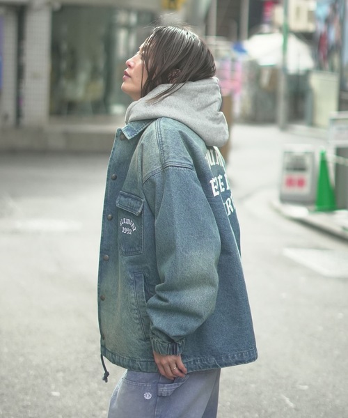 ELEMENT(エレメント)の「ELEMENT メンズ JEAN CARTER JACKET T ジャケット 【2026年春夏モデル】(ブルゾン・メンズ・ブルー/ブラック系その他/ライトブルー・LARGE/MEDIUM/X-LARGE)」の21枚目の写真