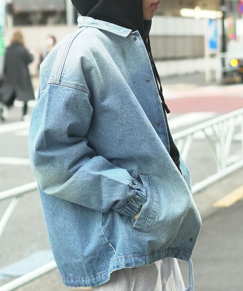 ELEMENT(エレメント)の「ELEMENT メンズ JEAN CARTER JACKET T ジャケット 【2026年春夏モデル】(ブルゾン・メンズ・ブルー/ブラック系その他/ライトブルー・LARGE/MEDIUM/X-LARGE)」の8枚目の写真