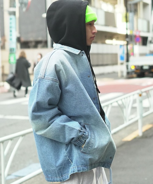 ELEMENT(エレメント)の「ELEMENT メンズ JEAN CARTER JACKET T ジャケット 【2026年春夏モデル】(ブルゾン・メンズ・ブルー/ブラック系その他/ライトブルー・LARGE/MEDIUM/X-LARGE)」の17枚目の写真