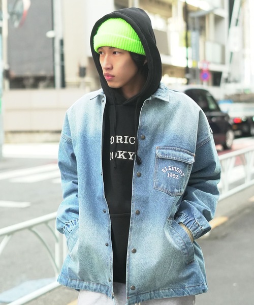 ELEMENT(エレメント)の「ELEMENT メンズ JEAN CARTER JACKET T ジャケット 【2026年春夏モデル】(ブルゾン・メンズ・ブルー/ブラック系その他/ライトブルー・LARGE/MEDIUM/X-LARGE)」の15枚目の写真