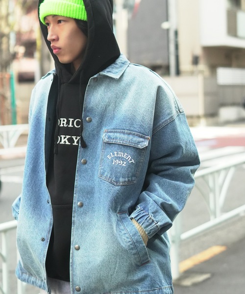 ELEMENT(エレメント)の「ELEMENT メンズ JEAN CARTER JACKET T ジャケット 【2026年春夏モデル】(ブルゾン・メンズ・ブルー/ブラック系その他/ライトブルー・LARGE/MEDIUM/X-LARGE)」の16枚目の写真