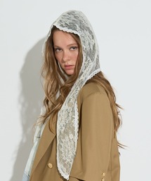 ANNA SUI NYC（アナ スイ エヌ ワイ シー）の「レースフード（ニットキャップ/ビーニー）」