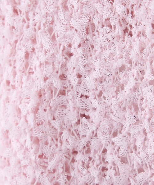 CIAOPANIC TYPY(チャオパニックティピー)の「【KIDS】《ジュニアサイズあり》ミックスチュールヤーンコンパクトベスト(ニット/セーター・キッズ・チャコールグレー/ピンク/イエロー・130/110/150)」の7枚目の写真