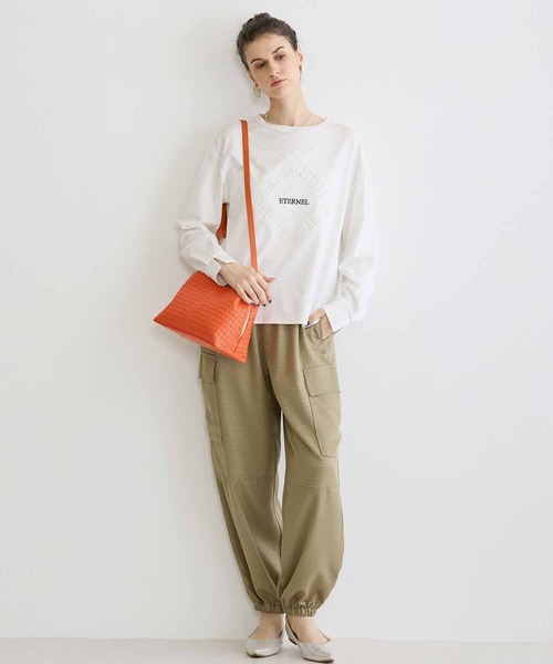 NICOLE white（ニコルホワイト）の「デザインロングスリーブTシャツ（Tシャツ/カットソー・レディース・その他6/その他4/その他2/その他5/その他3・FREE）」の7枚目の写真