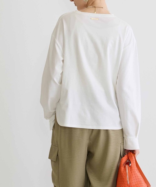 NICOLE white（ニコルホワイト）の「デザインロングスリーブTシャツ（Tシャツ/カットソー・レディース・その他6/その他4/その他2/その他5/その他3・FREE）」の13枚目の写真