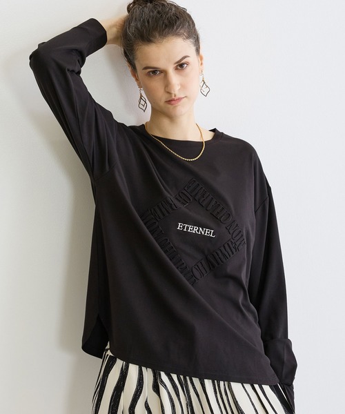 NICOLE white（ニコルホワイト）の「デザインロングスリーブTシャツ（Tシャツ/カットソー・レディース・その他6/その他4/その他2/その他5/その他3・FREE）」の21枚目の写真