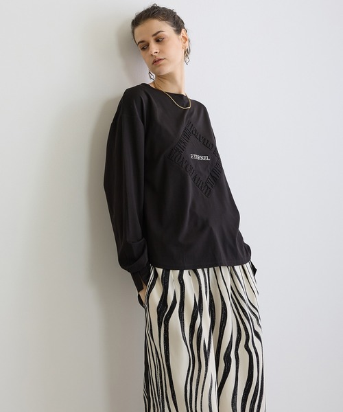 NICOLE white（ニコルホワイト）の「デザインロングスリーブTシャツ（Tシャツ/カットソー・レディース・その他6/その他4/その他2/その他5/その他3・FREE）」の22枚目の写真