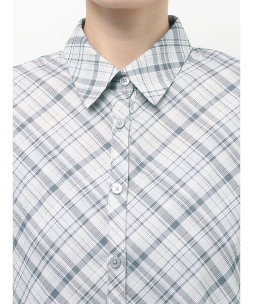 RESEXXY（リゼクシー）の「ルーズオーバーシャツ 【セットアップ着用可能】（シャツ/ブラウス・レディース・ブルー/ホワイト/ピンク・FREE）」の14枚目の写真