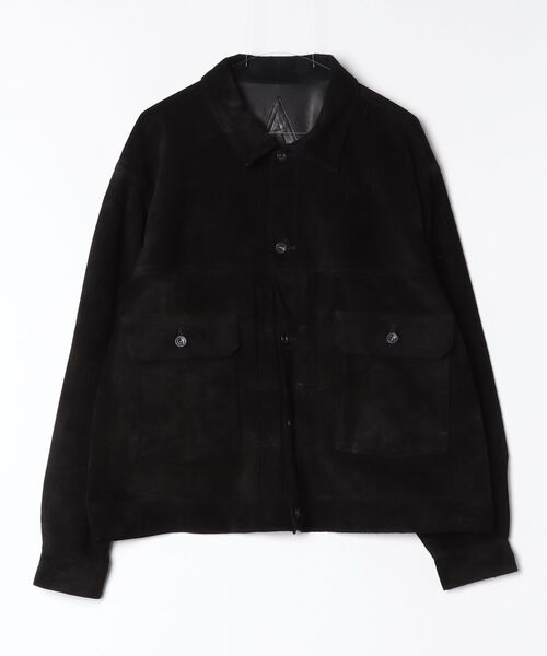 A LEATHER（エーレザー）の「A LEATHER TRUCKER JACKET (AUJ2550)（その他アウター・メンズ・その他/ブラック系その他・SMALL/MEDIUM）」の12枚目の写真