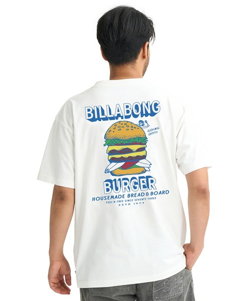 BILLABONG(ビラボン)の「BILLABONG/ビラボン 半袖 Tシャツ バックプリント BG011210(Tシャツ/カットソー・メンズ・クリーム/スミクロ・XL/L/M)」の6枚目の写真