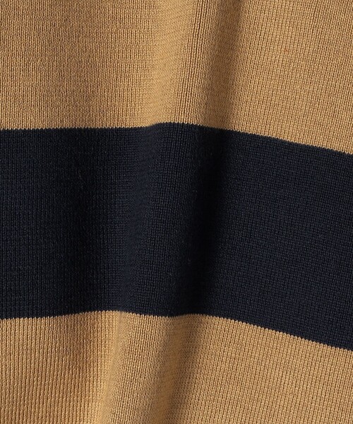 SHIPS Colors(シップス カラーズ)の「SHIPS Colors:〈手洗い可能〉コットン / アクリル ラガー ニット(ニット/セーター・レディース・ベージュ/ライトブルー・ONE SIZE)」の11枚目の写真