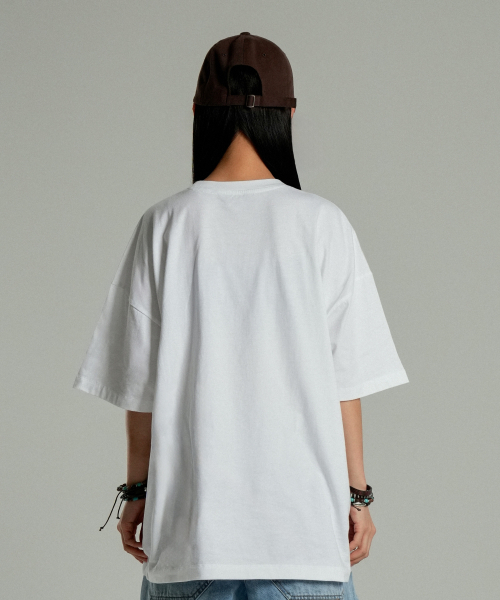 IDWS(アイドンワナセル)の「Division Archive T-Shirt White(Tシャツ/カットソー・レディース・その他・0/1/2)」の6枚目の写真