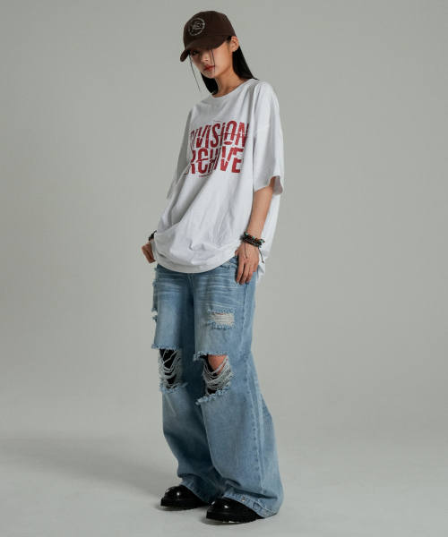 IDWS(アイドンワナセル)の「Division Archive T-Shirt White(Tシャツ/カットソー・レディース・その他・0/1/2)」の11枚目の写真
