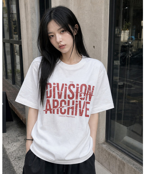 IDWS(アイドンワナセル)の「Division Archive T-Shirt White(Tシャツ/カットソー・レディース・その他・0/1/2)」の12枚目の写真