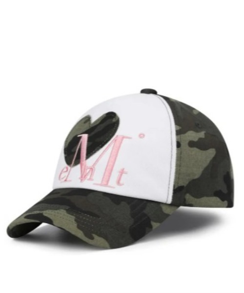 MUCENT（ムセント）の「◇MUCENT◇ブランド直輸入正規品/MUCENT SIGNATURE HEART PATCH BALL CAP シグニチャーハートパッチボールキャップ（キャップ・レディース・ブラック/カーキ/ベージュ・FREE）」の22枚目の写真