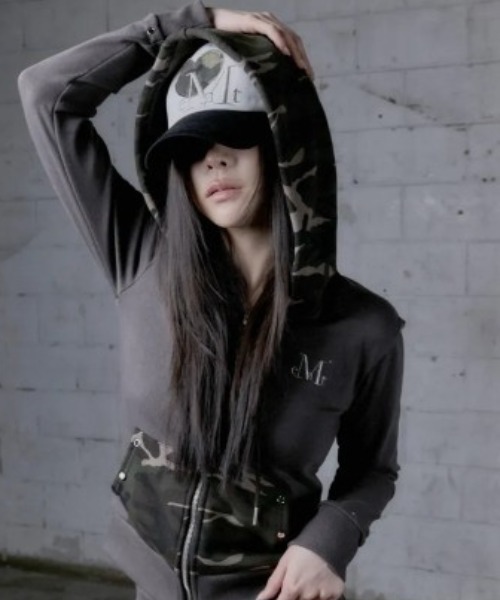 MUCENT（ムセント）の「◇MUCENT◇ブランド直輸入正規品/MUCENT SIGNATURE HEART PATCH BALL CAP シグニチャーハートパッチボールキャップ（キャップ・レディース・ブラック/カーキ/ベージュ・FREE）」の21枚目の写真