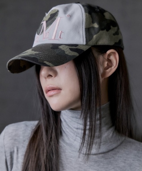 MUCENT(ムセント)の「◇MUCENT◇ブランド直輸入正規品/MUCENT SIGNATURE HEART PATCH BALL CAP シグニチャーハートパッチボールキャップ(キャップ・レディース・ブラック/カーキ/ベージュ・FREE)」の22枚目の写真