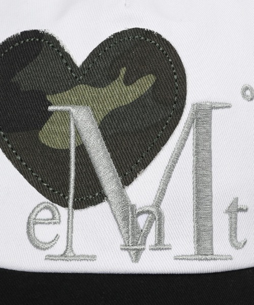 MUCENT(ムセント)の「◇MUCENT◇ブランド直輸入正規品/MUCENT SIGNATURE HEART PATCH BALL CAP シグニチャーハートパッチボールキャップ(キャップ・レディース・ブラック/カーキ/ベージュ・FREE)」の8枚目の写真