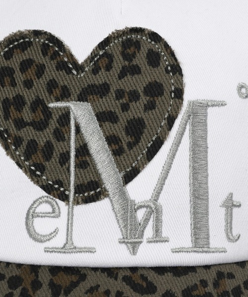 MUCENT(ムセント)の「◇MUCENT◇ブランド直輸入正規品/MUCENT SIGNATURE HEART PATCH BALL CAP シグニチャーハートパッチボールキャップ(キャップ・レディース・ブラック/カーキ/ベージュ・FREE)」の12枚目の写真