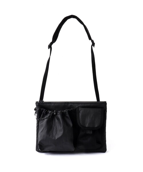 NESK（ネスク）の「【NESK】ナイロン Wボディサコッシュバッグ（NS-008）（ショルダーバッグ・メンズ・ブラック系その他・FREE）」の2枚目の写真