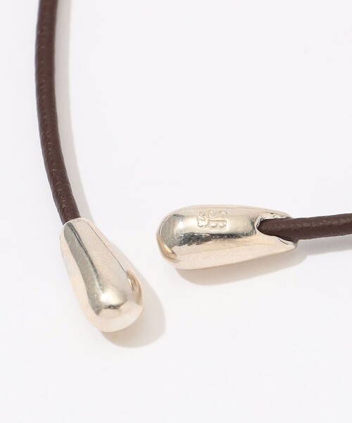 SOPHIE BUHAI（ソフィーブハイ）の「SOPHIE BUHAI Elegant Shoelace コードネックレス（ネックレス・レディース・ダークブラウン・FREE）」の3枚目の写真