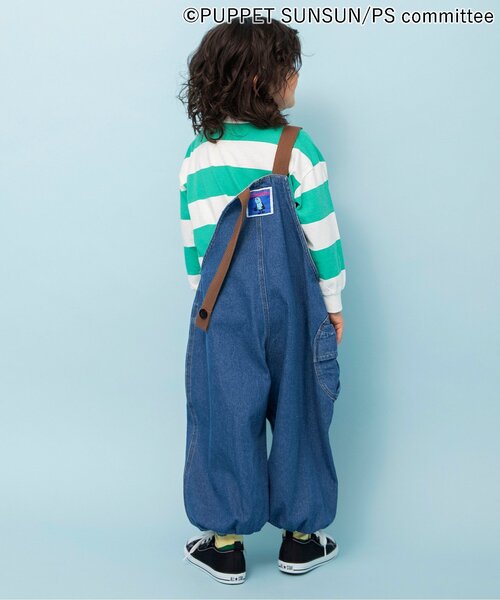 BREEZE（ブリーズ）の「パペットスンスン ゆったりロンT（Tシャツ/カットソー・キッズ・グリーン/ブラック・90/100/110/120/80/130）」の7枚目の写真