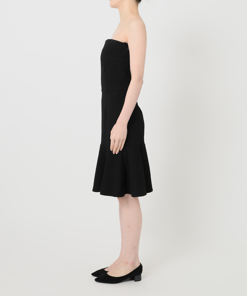 VERMEIL par iena(ヴェルメイユパーイエナ)の「チューブワンピース(ワンピース・レディース・ライトグレー/ブラック・FREE)」の18枚目の写真