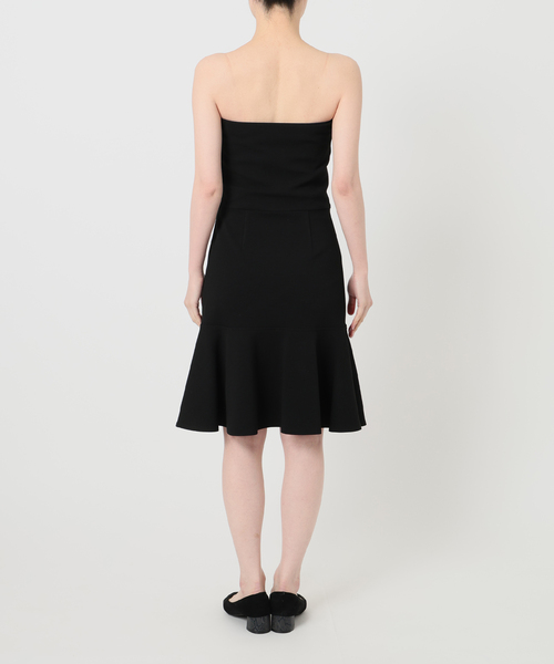 VERMEIL par iena(ヴェルメイユパーイエナ)の「チューブワンピース(ワンピース・レディース・ライトグレー/ブラック・FREE)」の19枚目の写真