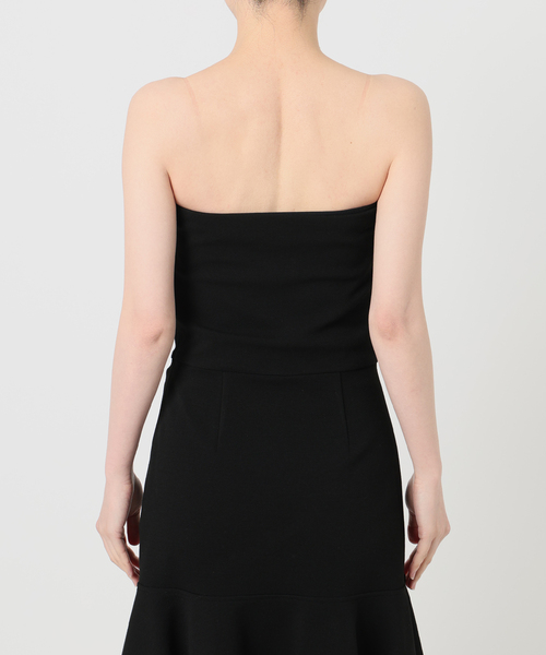 VERMEIL par iena(ヴェルメイユパーイエナ)の「チューブワンピース(ワンピース・レディース・ライトグレー/ブラック・FREE)」の22枚目の写真