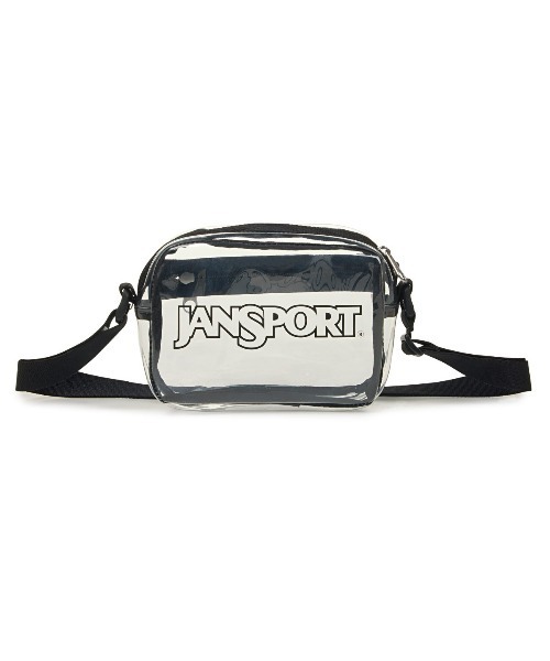 JANSPORT(ジャンスポーツ)の「JANSPORT CLEAR CROSSBODY(ジャンスポーツ クリア クロスボディ)(ボディバッグ/ウエストポーチ・メンズ・クリア・ONE SIZE)」の2枚目の写真