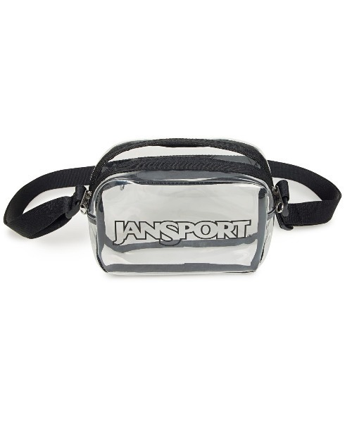 JANSPORT(ジャンスポーツ)の「JANSPORT CLEAR CROSSBODY(ジャンスポーツ クリア クロスボディ)(ボディバッグ/ウエストポーチ・メンズ・クリア・ONE SIZE)」の3枚目の写真