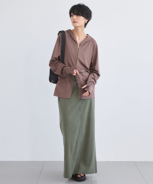 BARNYARDSTORM（バンヤードストーム）の「BARNYARDSTORM / キレイメワークマキシスカート（スカート・レディース・カーキ/ブラック・S/M）」の9枚目の写真