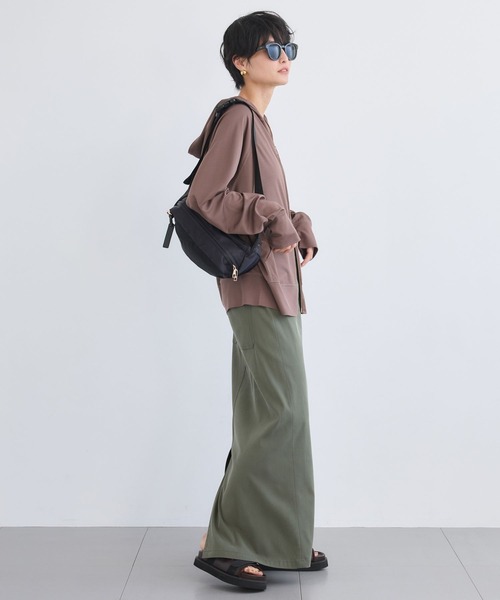 BARNYARDSTORM（バンヤードストーム）の「BARNYARDSTORM / キレイメワークマキシスカート（スカート・レディース・カーキ/ブラック・S/M）」の10枚目の写真