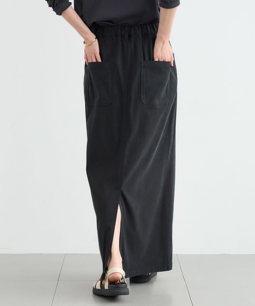 BARNYARDSTORM（バンヤードストーム）の「BARNYARDSTORM / キレイメワークマキシスカート（スカート・レディース・カーキ/ブラック・S/M）」の14枚目の写真