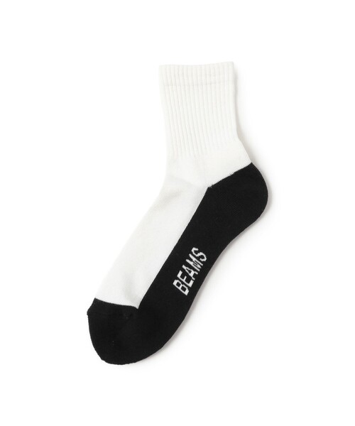 BEAMS（ビームス）の「スイッチカラーソックス（ソックス/靴下・メンズ・オフホワイト/グレー/ホワイト・ONE SIZE）」の2枚目の写真