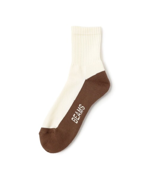 BEAMS（ビームス）の「スイッチカラーソックス（ソックス/靴下・メンズ・オフホワイト/グレー/ホワイト・ONE SIZE）」の3枚目の写真