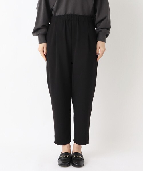 one'sterrace(ワンズテラス)の「カットジョーセットパンツ(その他パンツ・レディース・ブラック系8・02)」の2枚目の写真