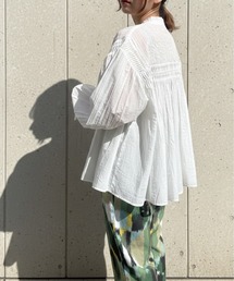 SOTT | インドコットン ピンタックギャザーブラウス(シャツ/ブラウス)
