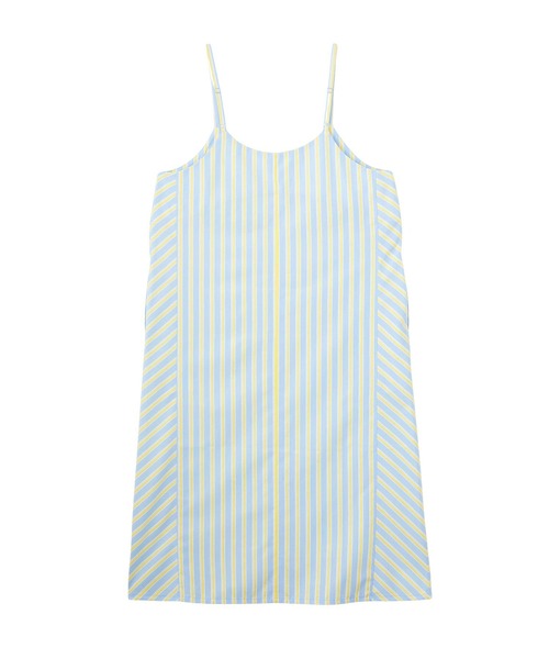 MILKFED.(ミルクフェド)の「BIAS-CUT STRIPED CAMI DRESS(ワンピース・レディース・ブラック/ライトピンク/ライトブルー・ONE SIZE)」の21枚目の写真