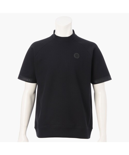 メンズウェア BRIEFING GOLF WAFFLE HIGH NECK RF BRIEFING GOLF／ブリーフィングゴルフ】CE MEN'S WAFFLE NECK LOGO