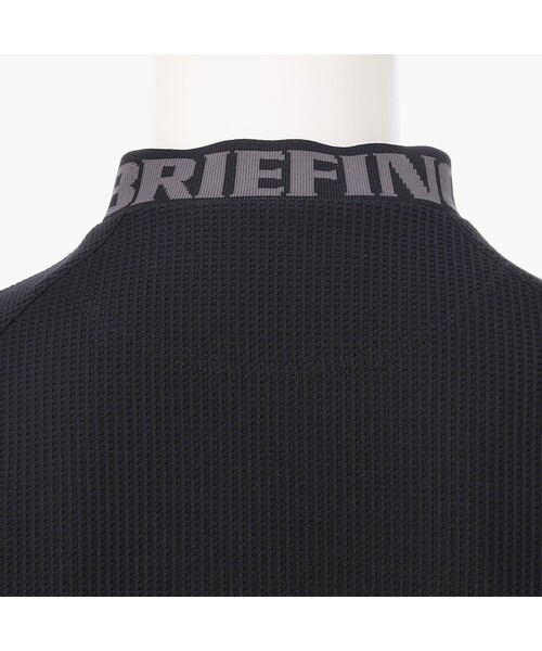 BRIEFING（ブリーフィング）の「【BRIEFING GOLF／ブリーフィングゴルフ】CE MEN'S WAFFLE NECK LOGO HIGHNECK RF（Tシャツ/カットソー・メンズ・ブラック/ホワイト/ベージュ・L/M/S/XL）」の13枚目の写真