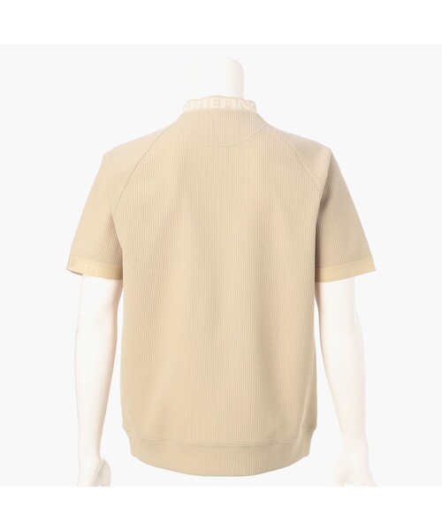 BRIEFING（ブリーフィング）の「【BRIEFING GOLF／ブリーフィングゴルフ】CE MEN'S WAFFLE NECK LOGO HIGHNECK RF（Tシャツ/カットソー・メンズ・ブラック/ホワイト/ベージュ・L/M/S/XL）」の20枚目の写真