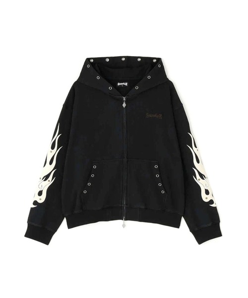 SUPPLIER / サプライヤー Fire Tribal Patch Zip Hoodie（パーカー