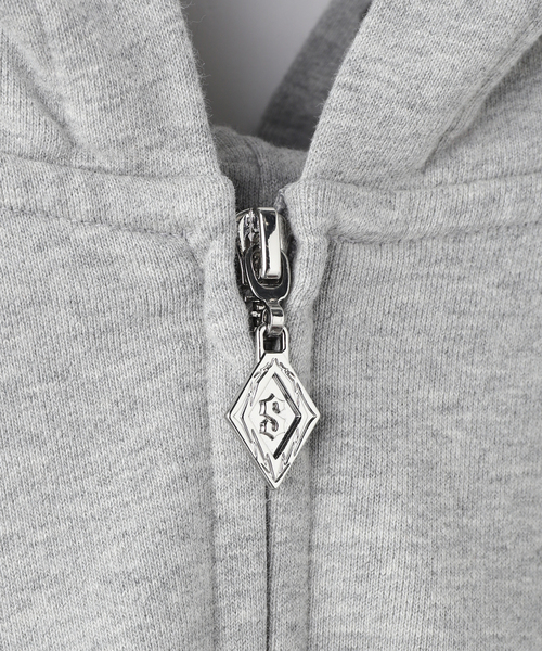SUPPLIER(サプライヤー)の「SUPPLIER / サプライヤー Fire Tribal Patch Zip Hoodie(パーカー・メンズ・グレー/ブラック・LARGE/MEDIUM)」の7枚目の写真