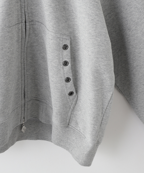 SUPPLIER(サプライヤー)の「SUPPLIER / サプライヤー Fire Tribal Patch Zip Hoodie(パーカー・メンズ・グレー/ブラック・LARGE/MEDIUM)」の10枚目の写真