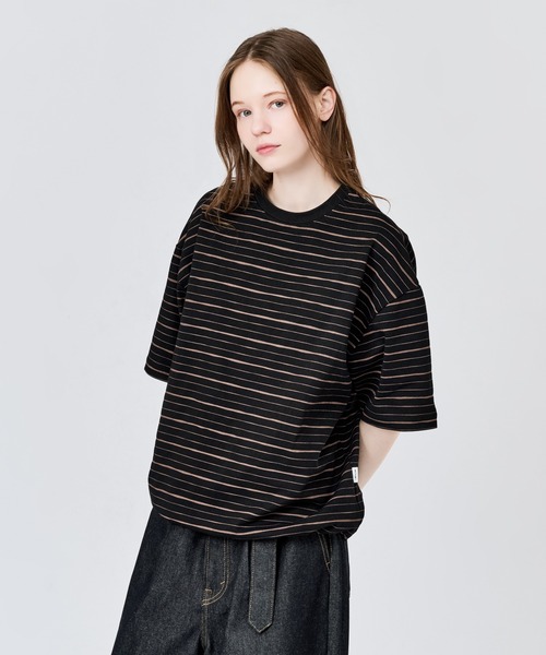 SKETCH MULTI BORDER S/S TEE / スケッチマルチボーダーS/S T（Tシャツ