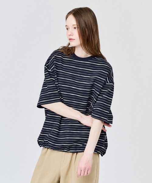 WETTEMPT（ウィテンプト）の「SKETCH MULTI BORDER S/S TEE / スケッチ