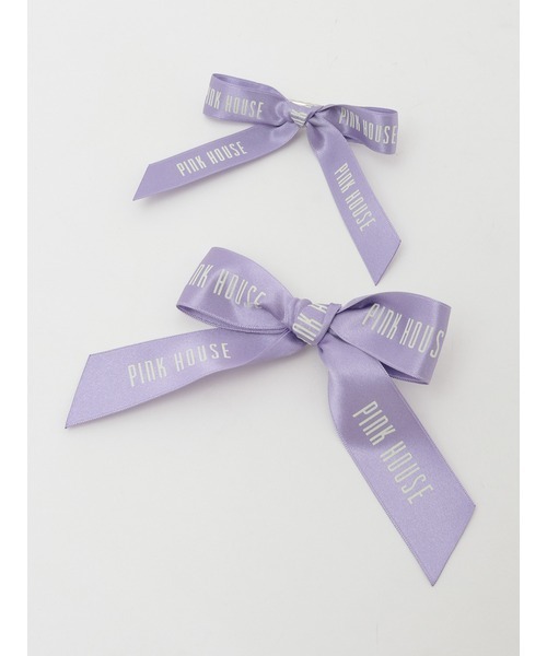 PINK HOUSE（ピンクハウス）の「ロゴリボンミニブローチセット（ブローチ/コサージュ・レディース・ピンク/ラベンダー/ミント/ベージュ/キナリ/スカイブルー/ブラック/レッド・フリー）」の7枚目の写真